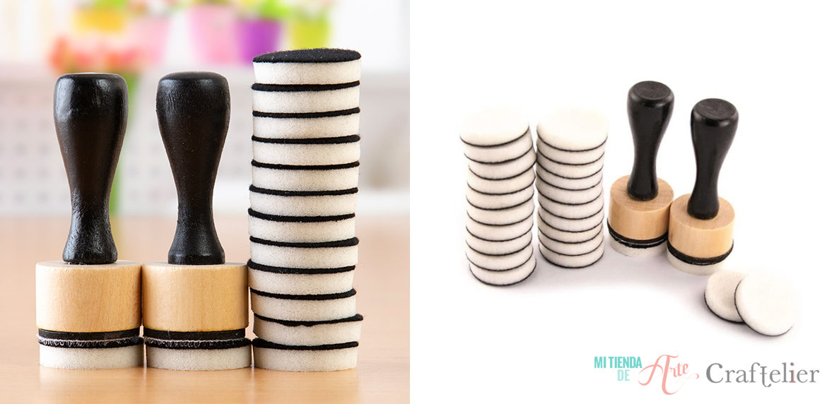 Sponges or ink applicators - essential tools