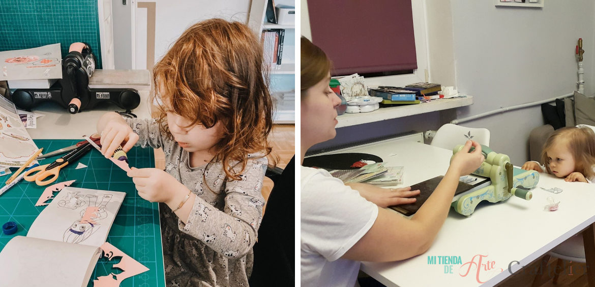 Scrapbooking with children