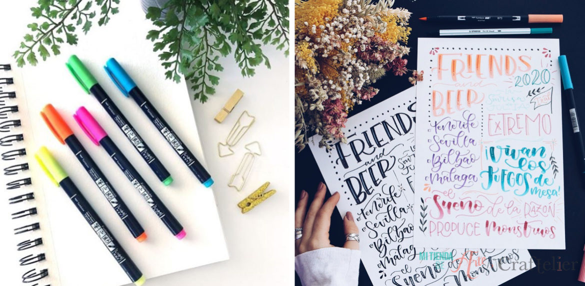 Tombow Lettering