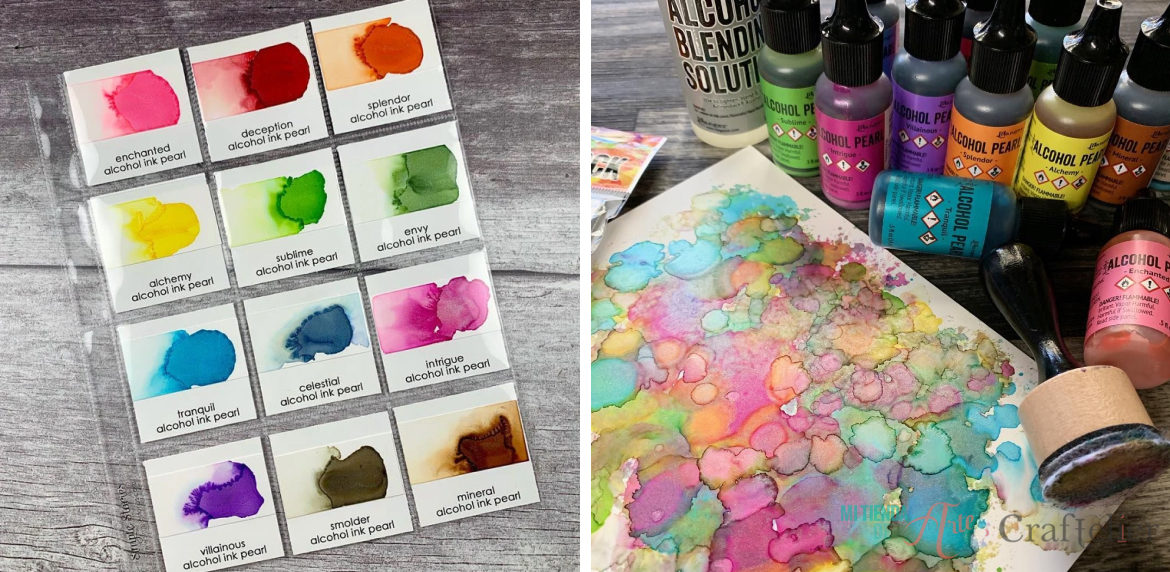 Alcohol Inks Tim Holtz