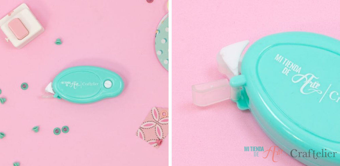 Double-sided adhesive tape dispenser