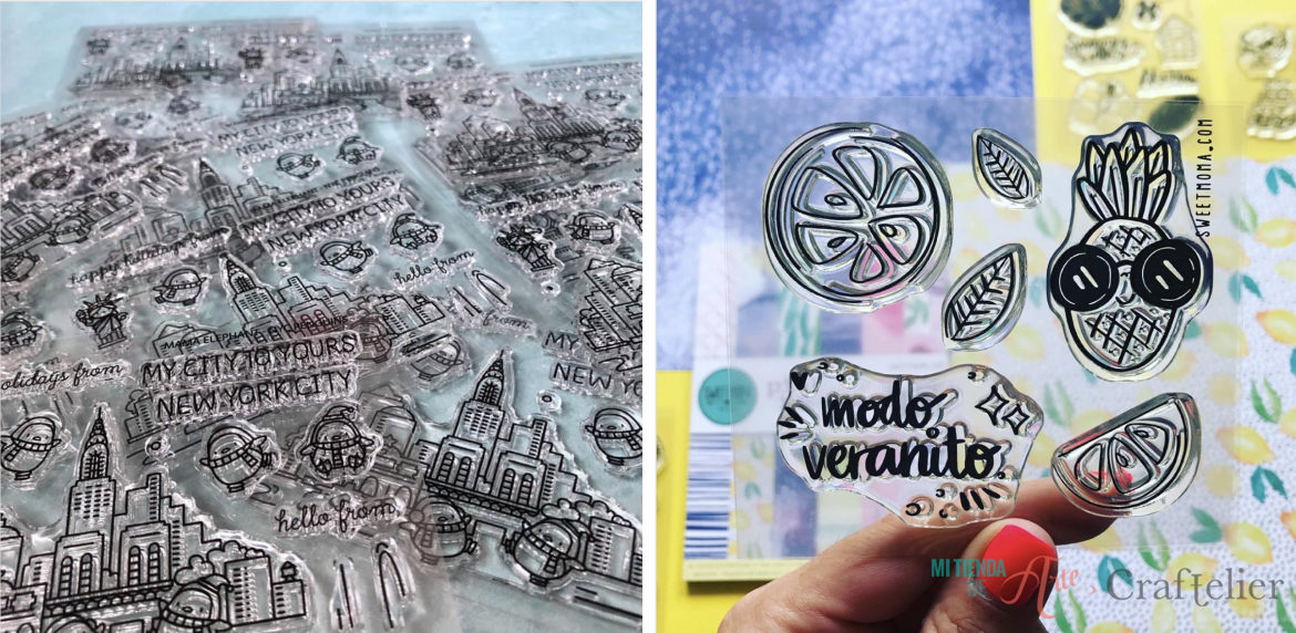 Silicon stamps