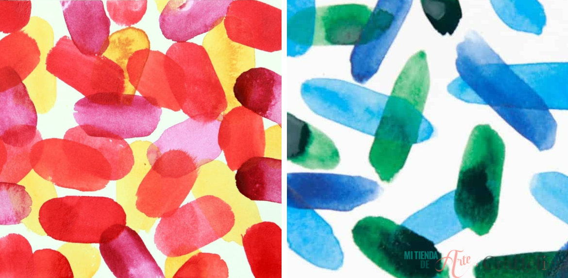Layers of watercolour