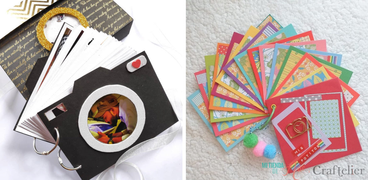 Mini album and ring binding