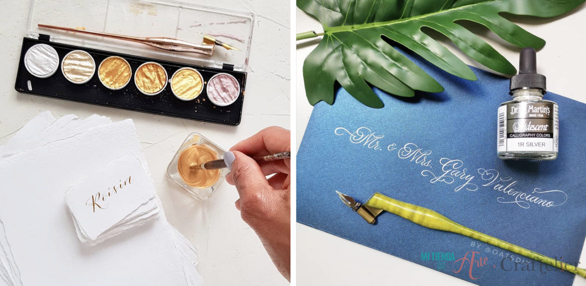 Tintas para caligrafía