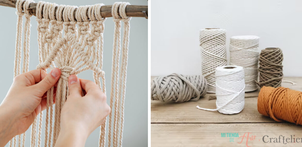 Macramé materials
