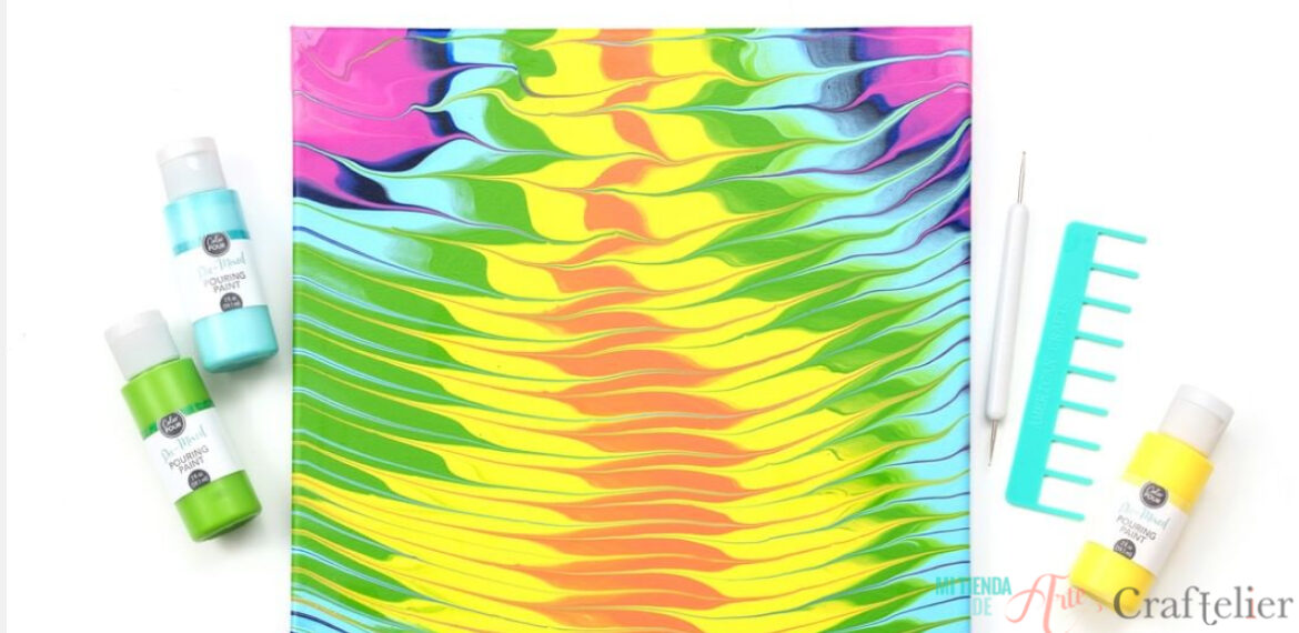 Color Pour comb