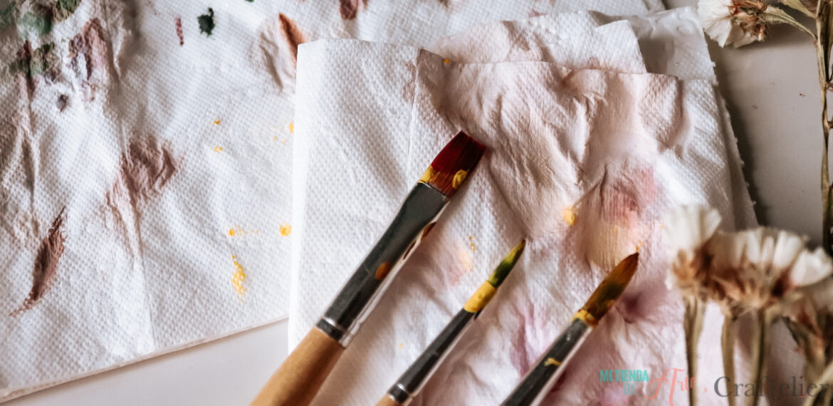 how to take care of your brushes, craftelier uk tips
