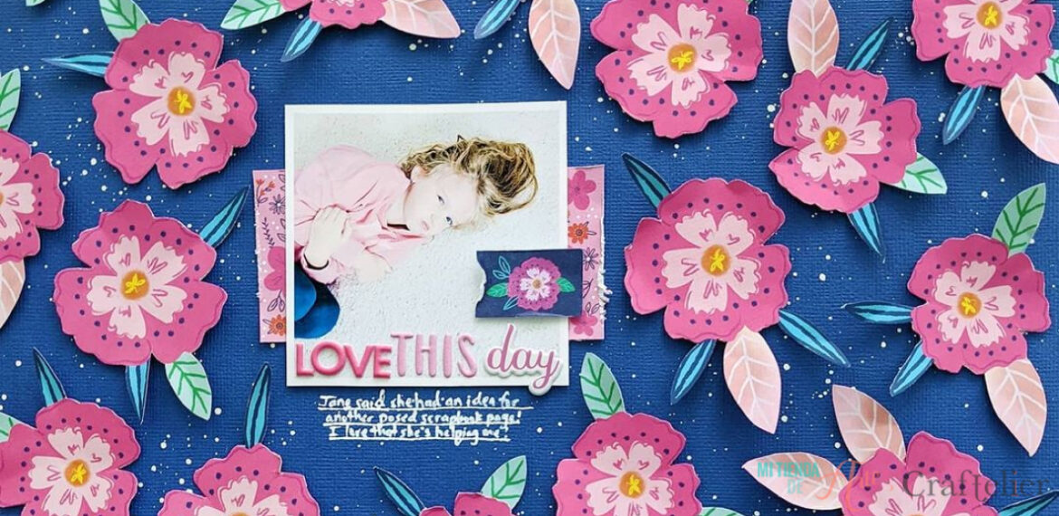 analogous colours in scrapbooking