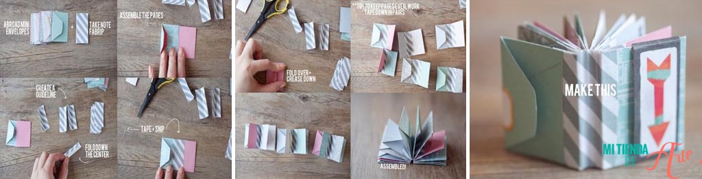 mini-album with envelopes