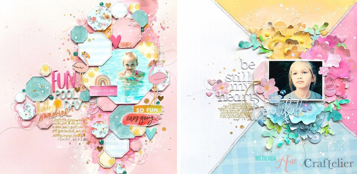 triadic harmonies in scrapbooking