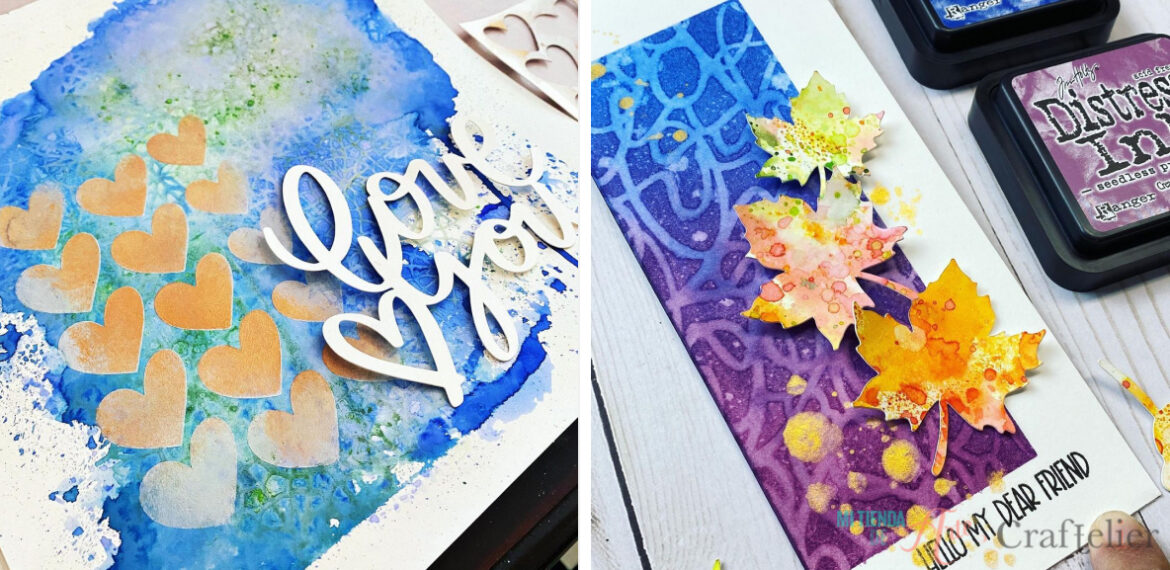 use of opposites colours in scrapboolking