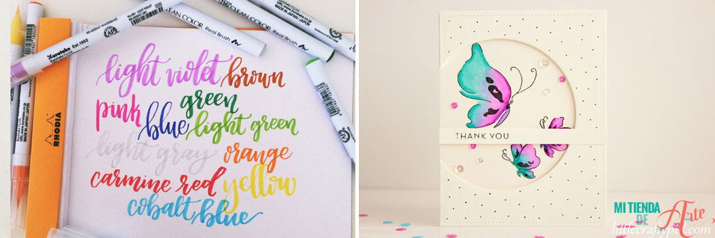 kuretake clean color markers