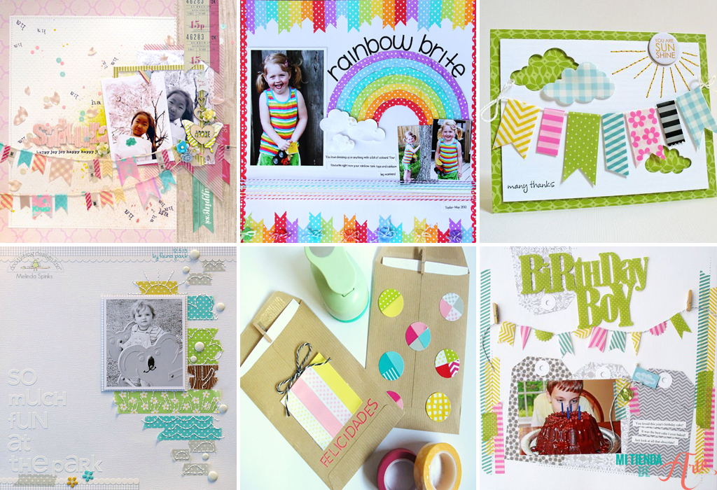 ideas with washi tape