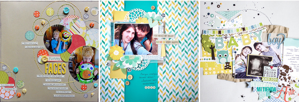 american style scrapbooking