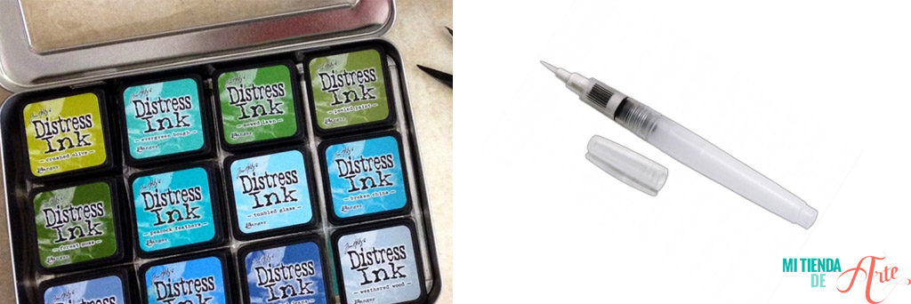 distress inks for colouring stamps