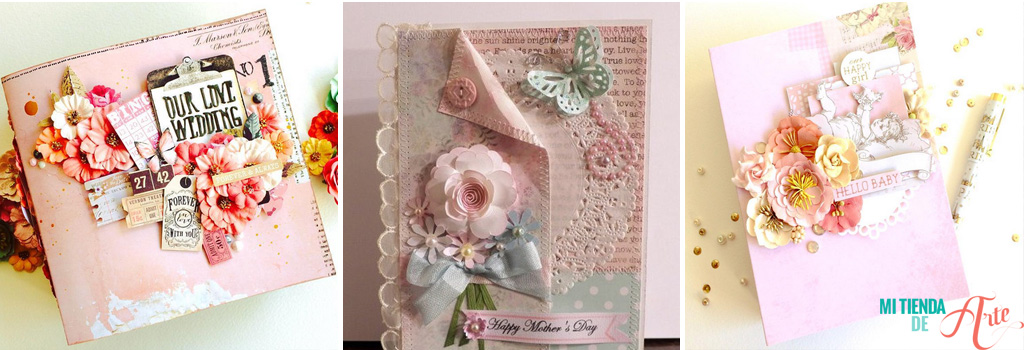 scrapbboking style shabby chic