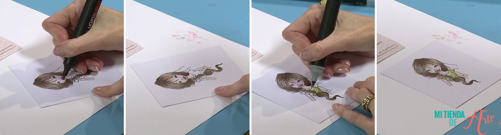 Tips on how to achieve different shades with the marker different shades with the chameleon marker
