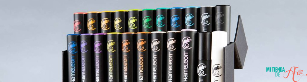 The Chameleon Markers chameleon markers in their box