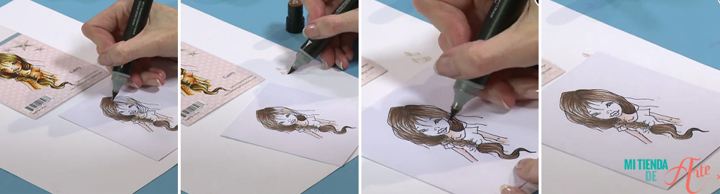 The steps to paint with the chameleon markers steps for painting with the chameleon markers