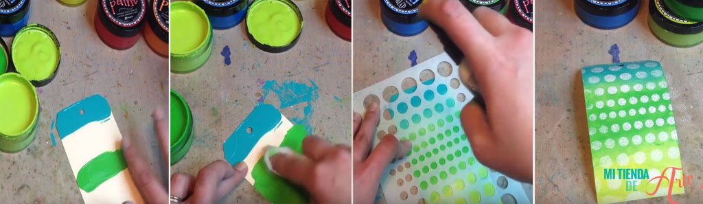 dylusions paint with fingers