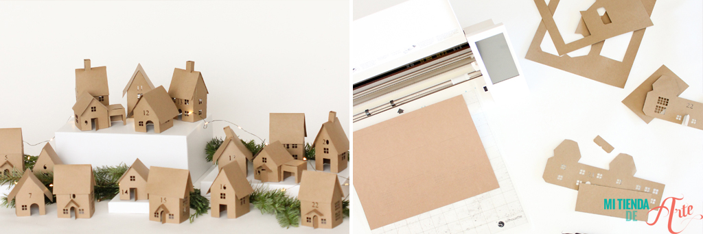 little houses advent calendar